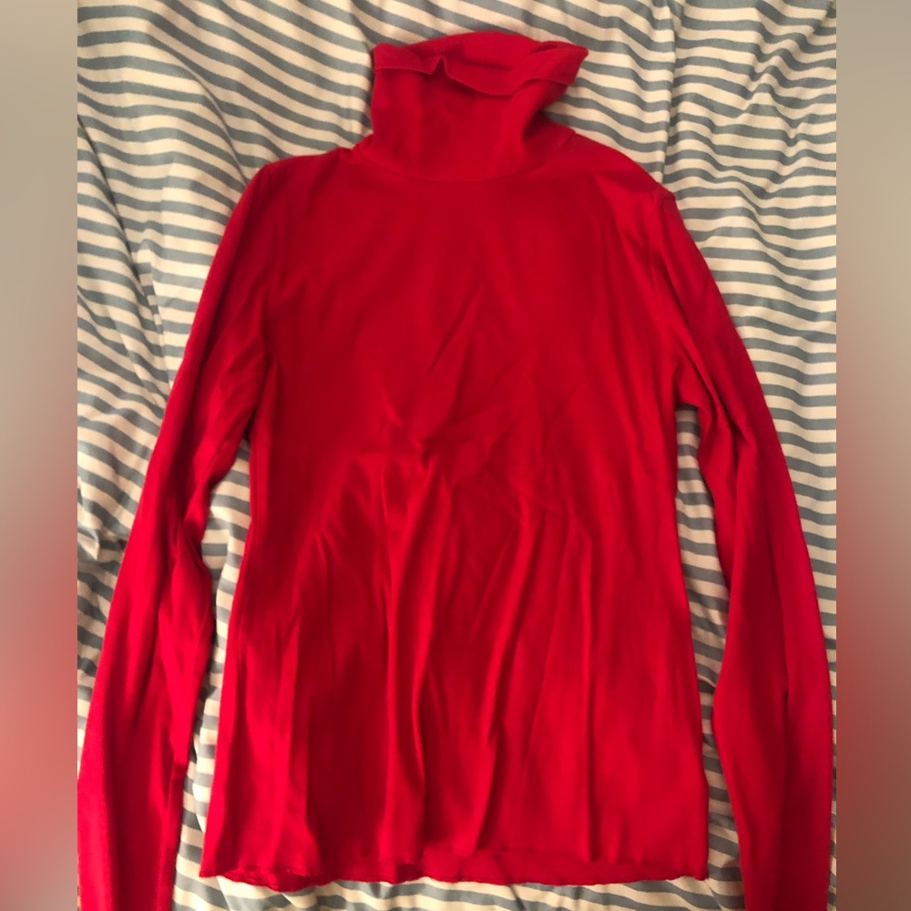 Wild fable red turtleneck size large